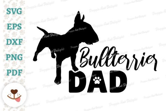 Bullterrier Dad Design