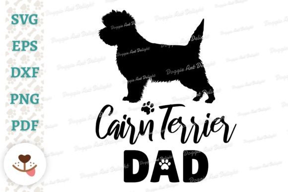 Cairn Terrier Dad Design