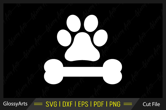 Dog Paw Svg Printable Cut File