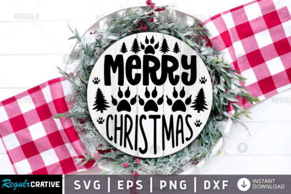 FREE Merry Christmas Svg Design