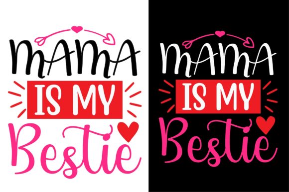 Happy Mother’s Day SVG Design Mama is My