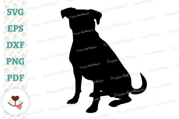 Jack Russel Terrier Dog Silhouette Svg