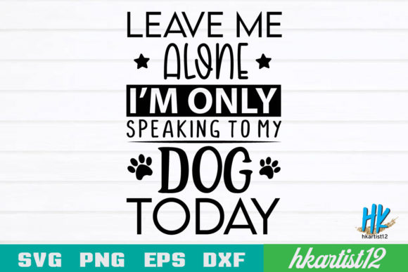 Leave Me Alone, I’m Only Speaking to SVG