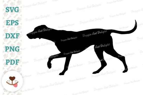 Pointer Hunting Dog Silhouette Svg Png